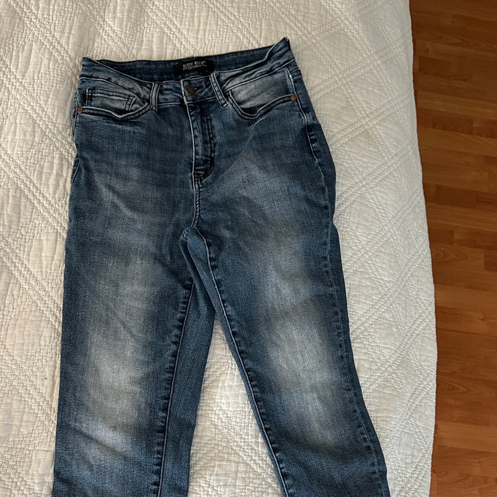 Judy Blue High-Rise Curvy Jegging - Dark Wash Blue Sz 5/27